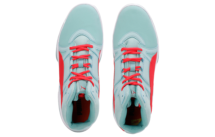 Lookbook (W) Puma Rebound Street Evo IDP Lage Hardloopschoenen Blauw/Rood 364861-09