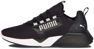 (Women) Puma Retaliate Running Shoes Black/White 192341-01 (Women) Puma Retaliate Running Shoes Black/White 192341-01