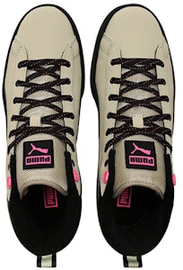 PUMA 復古休閒 透氣 高筒 滑板鞋 女款 卡其色 Lookbook PUMA 復古休閒 透氣 高筒 滑板鞋 女款 卡其色