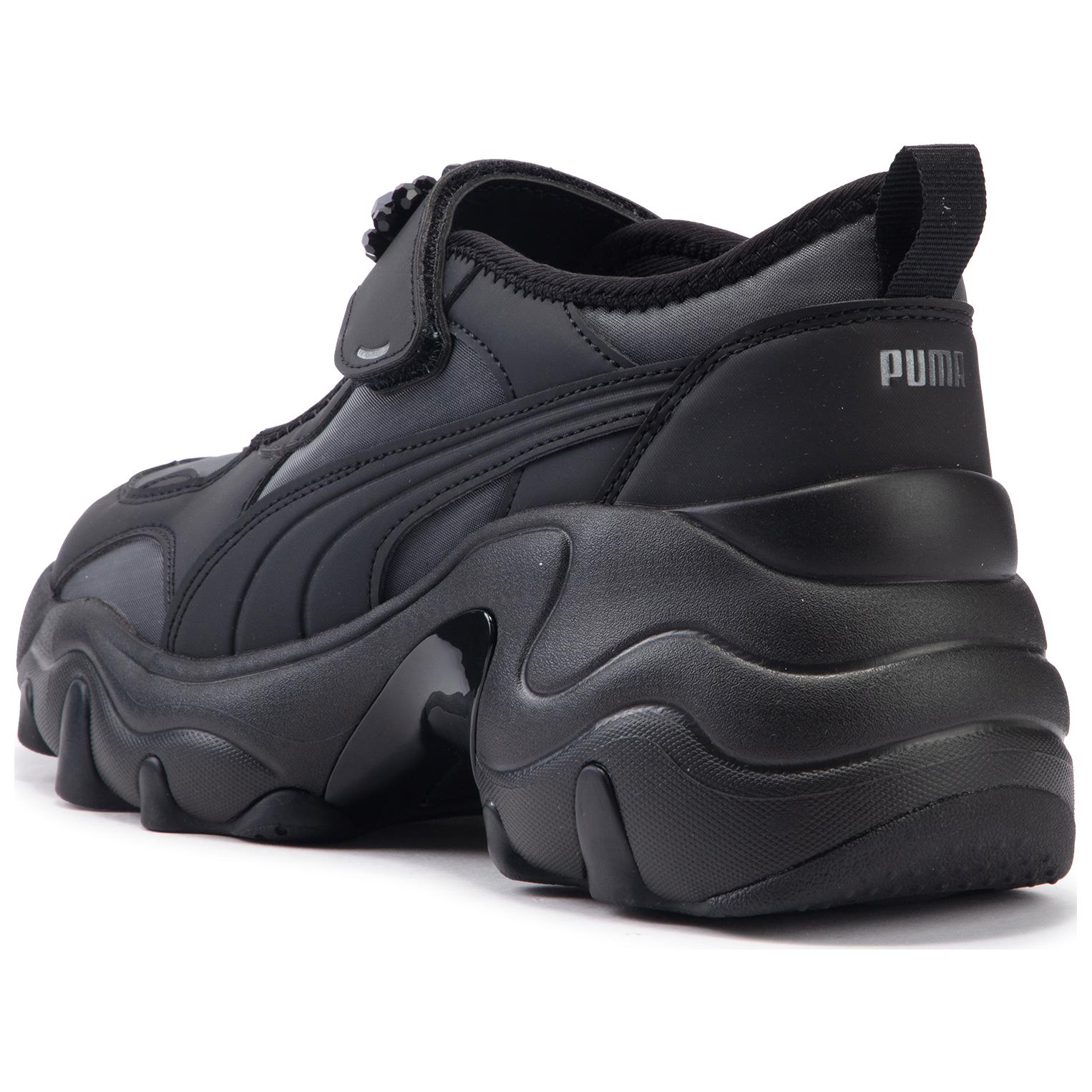 Shop (Women) Puma Retrospective Low 'Black Silver' 399002-01