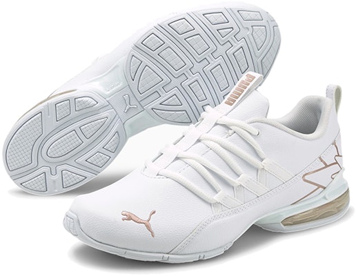 (Women) Puma Riaze Prowl Graphic Wide Low-top Running Shoes White 194296-02 Purchase (Women) Puma Riaze Prowl Graphic Wide Low-top Running Shoes White 194296-02