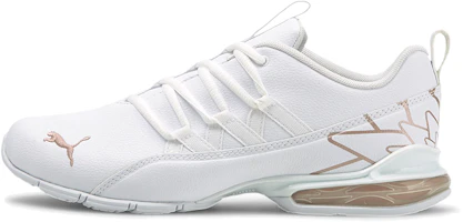 (Women) Puma Riaze Prowl Graphic Wide Low-top Running Shoes White 194296-02 (Women) Puma Riaze Prowl Graphic Wide Low-top Running Shoes White 194296-02