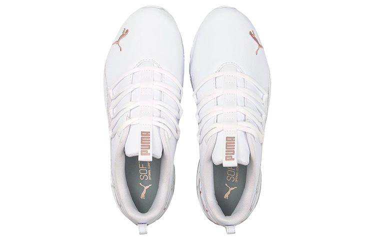Lookbook (W) Puma Riaze Prowl Graphic Breite Low-Top Laufschuhe Weiß 194296-02