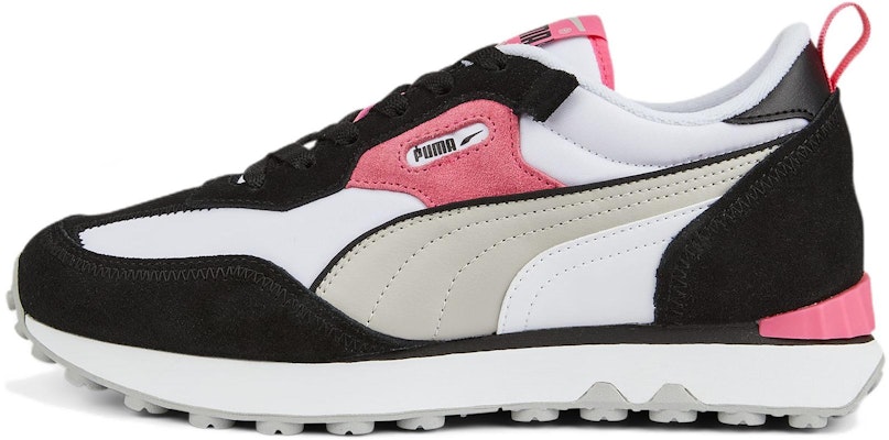(Women) Puma Rider FV 'Vintage - White Black Pink' 387475-04 Buy (Women) Puma Rider FV 'Vintage - White Black Pink' 387475-04