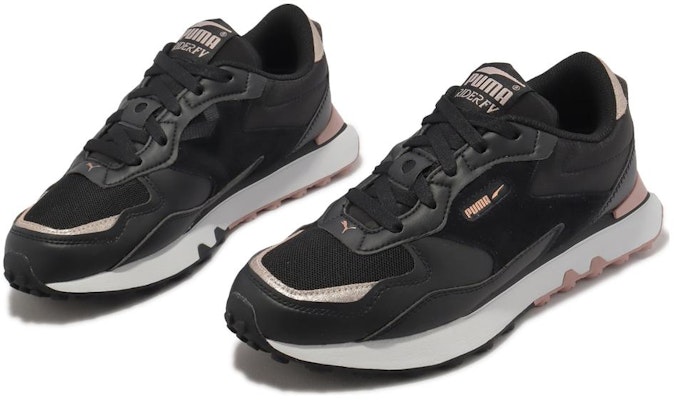 (女性)Puma Rider FVW 'Glam - 黑玫瑰金' 393770-01 Shop (女性)Puma Rider FVW 'Glam - 黑玫瑰金' 393770-01