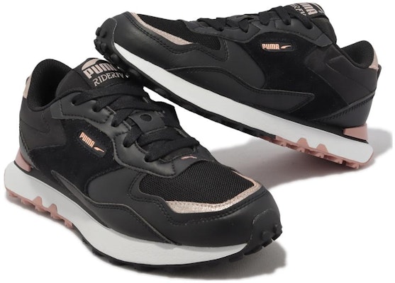 (女性)Puma Rider FVW 'Glam - 黑玫瑰金' 393770-01 Purchase (女性)Puma Rider FVW 'Glam - 黑玫瑰金' 393770-01
