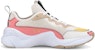 (W) Puma Rise Extravaganza Rendah Coklat/Merah Jambu 373446-01