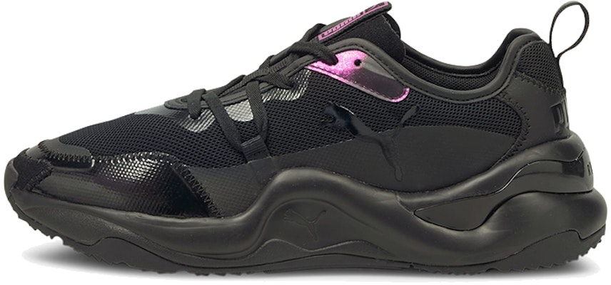 (W) 푸마 라이즈 레인보우 대시 (블랙/퍼플) 374955-01 Buy (W) 푸마 라이즈 레인보우 대시 (블랙/퍼플) 374955-01