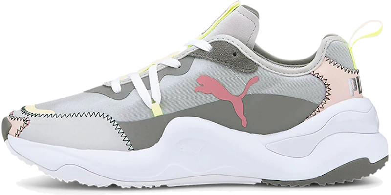 (W) Puma Rise Extravaganza Baskets Basses Rose/Blanc 373446-02 Buy (W) Puma Rise Extravaganza Baskets Basses Rose/Blanc 373446-02