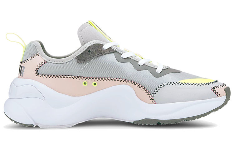 Order (W) Puma Rise Extravaganza Baskets Basses Rose/Blanc 373446-02