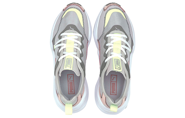 Lookbook (W) Puma Rise Extravaganza Baskets Basses Rose/Blanc 373446-02