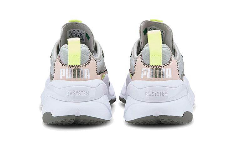 Shop (W) Puma Rise Extravaganza Baskets Basses Rose/Blanc 373446-02