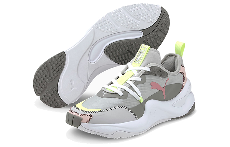 Purchase (W) Puma Rise Extravaganza Baskets Basses Rose/Blanc 373446-02