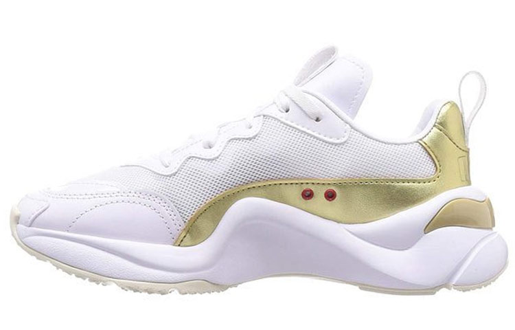 (Women) Puma Rise Metal 'White Gold' 373259-01