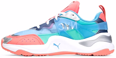 (Women) Puma Rise NYC 'Retro Blue Pink Silver' 374401-01 (Women) Puma Rise NYC 'Retro Blue Pink Silver' 374401-01