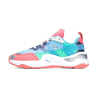 (W) Puma Rise NYC 'Retro Blue Pink Silver'