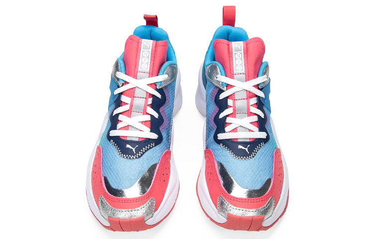 (W) Puma Rise NYC 'Retro Blue Pink Silver' 圖 3