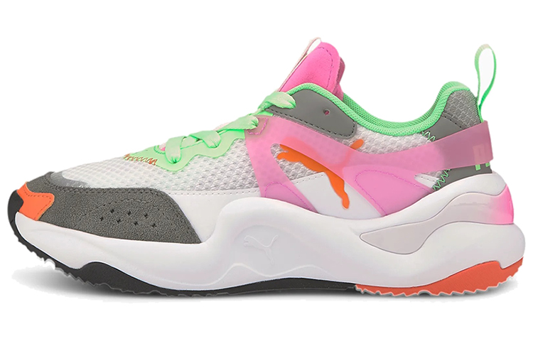 (Women) Puma Rise Tulle 'Pink White Green' 373946-01