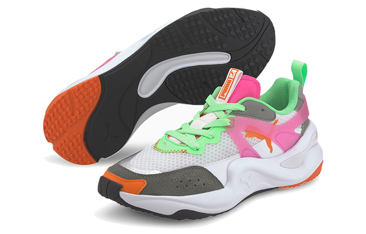 Purchase (W) 푸마 라이즈 튤 핑크화이트그린 (Puma Rise Tulle 핑크화이트그린) 373946-01