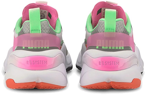 (W) Puma Rise Tulle 'Pink White Green' Sepatu Wanita 373946-01 Purchase (W) Puma Rise Tulle 'Pink White Green' Sepatu Wanita 373946-01