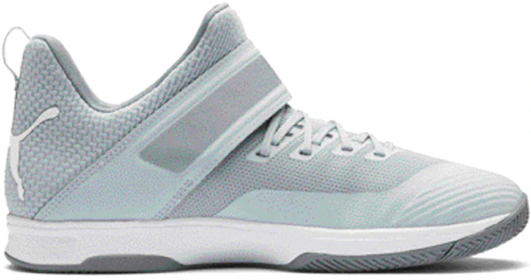 (W) Puma Rise Xt3 Handbal ''Grijs Wit Groen'' 105594-02 Order (W) Puma Rise Xt3 Handbal ''Grijs Wit Groen'' 105594-02