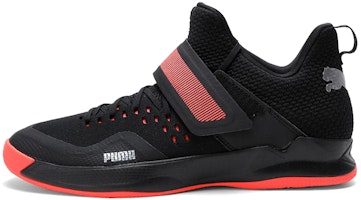 (Women) Puma Rise Xt Netfit 2 'Black Red Gray' 105634-01 (Women) Puma Rise Xt Netfit 2 'Black Red Gray' 105634-01