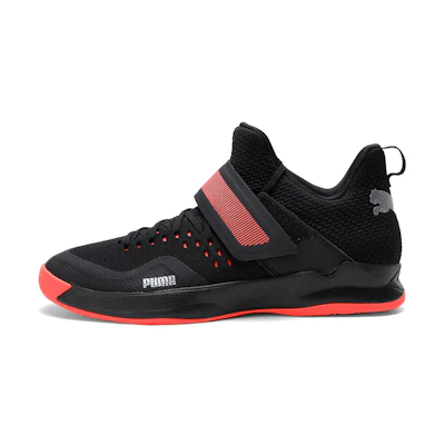 (W) Puma Rise Xt Netfit 2 'Black Red Gray'