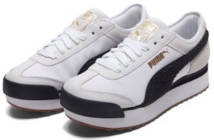 (W) プーマ ローマ アモーレ ヘリテージ 白黒 370947-01 Lookbook (W) プーマ ローマ アモーレ ヘリテージ 白黒 370947-01