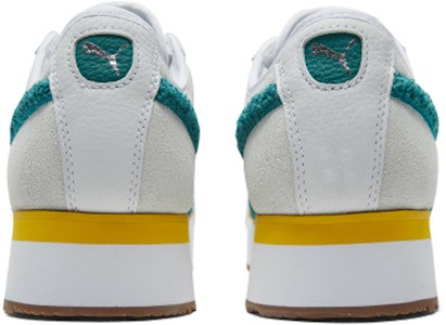 (W) 푸마 로마 아모르 헤리티지 '화이트 틸 그린' 370947-04 Shop (W) 푸마 로마 아모르 헤리티지 '화이트 틸 그린' 370947-04