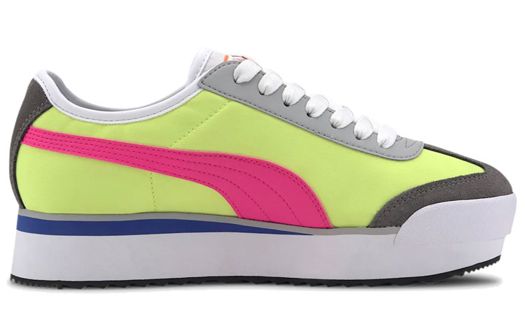 (W) Puma Roma Amor Logo Sneakers Yellow/Pink 圖 2