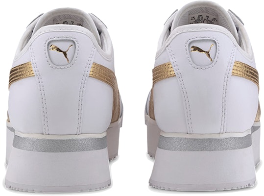 (W) 푸마 로마 아모르 메탈 (화이트 골드) 371702-01 Shop (W) 푸마 로마 아모르 메탈 (화이트 골드) 371702-01