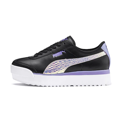 (W) Puma Roma Amor Metallic 'Black Lavender'