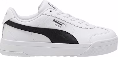 (Women) Puma Roma Feminine 'White Black' 398609-04 (Women) Puma Roma Feminine 'White Black' 398609-04