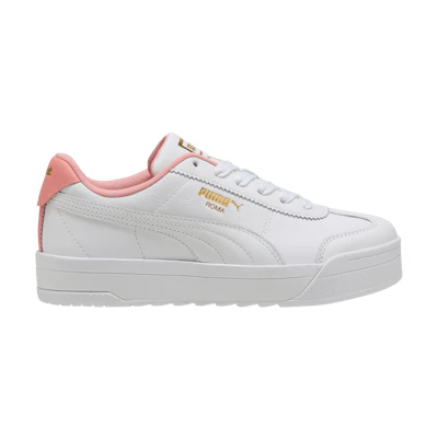 (W) Puma Roma Feminine 'White Pink Fruit'