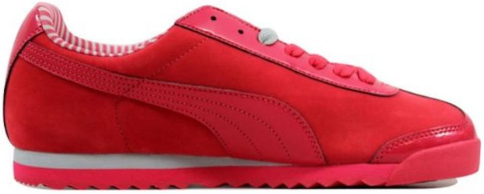 (W) Puma Roma NBK Patent 'Geranium' Wanita Lelaki Sneakers 359298-03 Order (W) Puma Roma NBK Patent 'Geranium' Wanita Lelaki Sneakers 359298-03