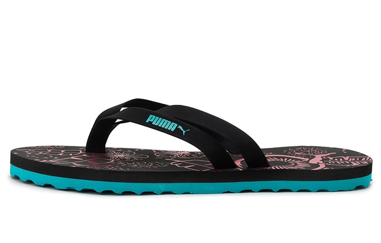 (Women) Puma Ronni Pro IDP Slides 'Black Blue' 380445-01