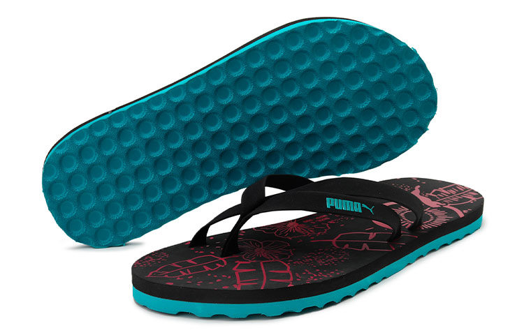 Lookbook (W) Puma Ronni Pro IDP Sandal 'Hitam Biru' 380445-01