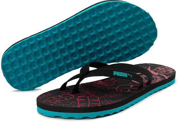 (W) Puma Ronni Pro IDP Sandal 'Hitam Biru' 380445-01 Lookbook (W) Puma Ronni Pro IDP Sandal 'Hitam Biru' 380445-01