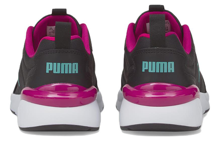 Shop (W) Puma Rose Plus Low ''Nero Viola Rosso'' 374897-08