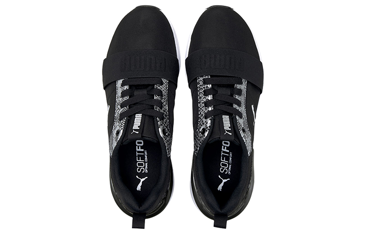 Lookbook (W) Puma Rose Plus Untamed Schwarz/Silber/Weiß 368870-01