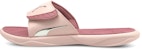 (W) Puma Royalcat Comfort 'Pink Silver' - Selipar Selesa Warna Merah Jambu Perak 372281-07