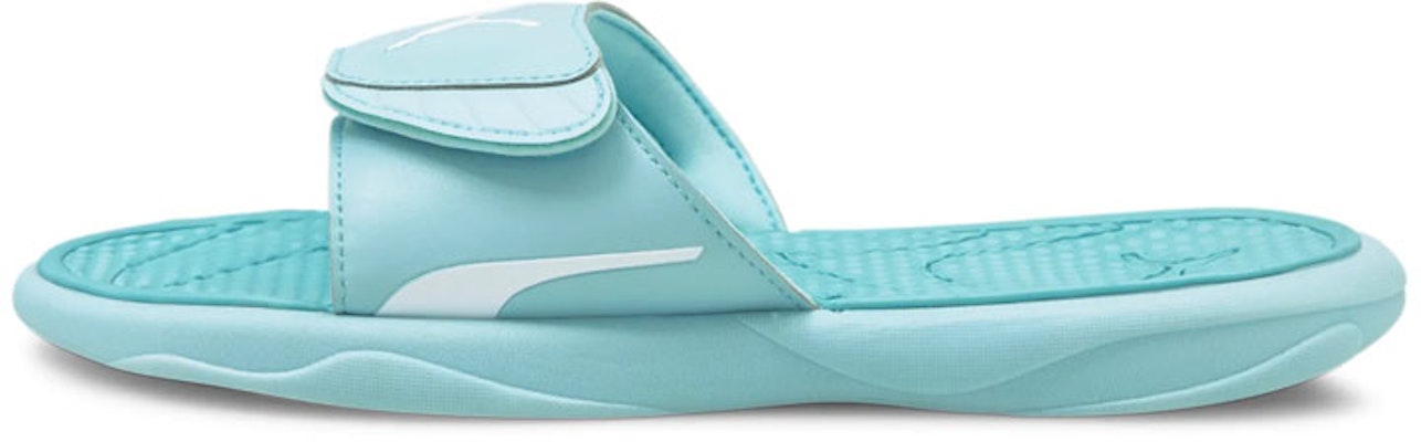 (Women) Puma Royalcat Comfort Sandals Blue 372281-05 Buy (Women) Puma Royalcat Comfort Sandals Blue 372281-05