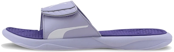 (Women) Puma Royalcat Comfort Sandals Purple 372281-03 (Women) Puma Royalcat Comfort Sandals Purple 372281-03