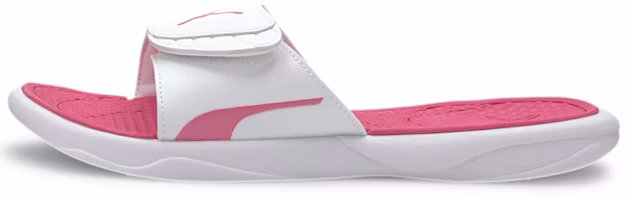 (Women) Puma Royalcat Comfort Sandals White/Pink 372281-02 (Women) Puma Royalcat Comfort Sandals White/Pink 372281-02