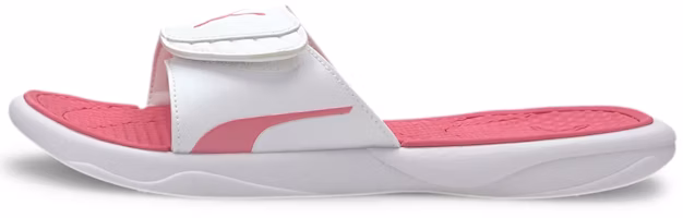 (Women) Puma Royalcat Comfort Sandals White/Pink 372281-02 (Women) Puma Royalcat Comfort Sandals White/Pink 372281-02