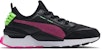 (W) Puma RS-0 Rein 'Hitam Fluo Merah Jambu' 371828-03