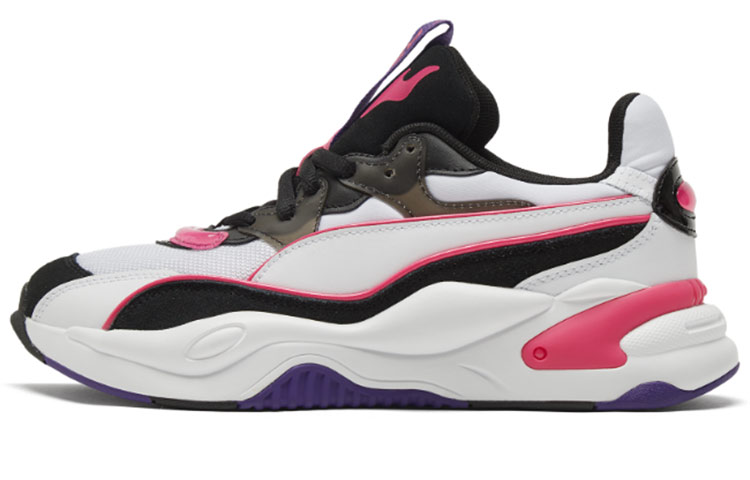 (Women) Puma Rs-2k Power Play Low Top Running Shoes Purple/Black/White 375132-01