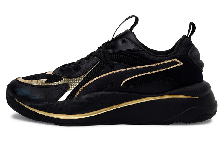 (Women) Puma RS-Curve Glow 'Black Team Gold' 375174-04