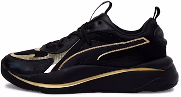 (Women) Puma RS-Curve Glow 'Black Team Gold' 375174-04 (Women) Puma RS-Curve Glow 'Black Team Gold' 375174-04
