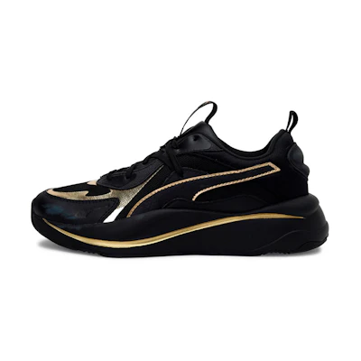 (W) Puma RS-Curve Glow 'Black Team Gold'